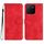 Per Honor X5b / X5b Plus Custodia per telefono in pelle con motivo a cuore globale (rosso) Per Honor X5b / X5b Plus Custodia per telefono in pelle con motivo a cuore globale (rosso)