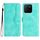 Custodia per telefono in pelle con motivo a cuore per Honor X5b / X5b Plus (blu chiaro) Custodia per telefono in pelle con motivo a cuore per Honor X5b / X5b Plus (blu chiaro)