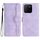 Per Honor X5b / X5b Plus Custodia per telefono in pelle con motivo a cuore globale (viola) Per Honor X5b / X5b Plus Custodia per telefono in pelle con motivo a cuore globale (viola)