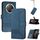 Custodia per telefono in pelle Flip Cubic Skin Feel per Honor X9c Global (blu) Custodia per telefono in pelle Flip Cubic Skin Feel per Honor X9c Global (blu)