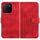 Per Honor X5b / X5b Plus Custodia in pelle con stampa testa di elefante e cordino (rosso) Per Honor X5b / X5b Plus Custodia in pelle con stampa testa di elefante e cordino (rosso)
