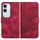 Per vivo Y19s Custodia in pelle con cordino per telefono con testa di elefante in rilievo (rosso rosa) Per vivo Y19s Custodia in pelle con cordino per telefono con testa di elefante in rilievo (rosso rosa)