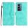 Per Infinix Hot 50 Pro+ 4G Custodia in pelle con motivo a cuore (azzurro chiaro) Per Infinix Hot 50 Pro+ 4G Custodia in pelle con motivo a cuore (azzurro chiaro)