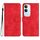 Per vivo Y19s Custodia per telefono in pelle con motivo a cuore globale (rosso) Per vivo Y19s Custodia per telefono in pelle con motivo a cuore globale (rosso)