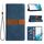 Per Samsung Galaxy S23 FE 5G Custodia in pelle con cuciture a griglia e cordino (blu) Per Samsung Galaxy S23 FE 5G Custodia in pelle con cuciture a griglia e cordino (blu)