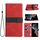 Per Samsung Galaxy S22 Ultra 5G Custodia in pelle con cuciture a griglia e cordino (rosso) Per Samsung Galaxy S22 Ultra 5G Custodia in pelle con cuciture a griglia e cordino (rosso)