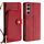 Per Sony Xperia 1 VI Custodia in pelle con cerniera (rosso)