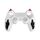 Per Sony PS5 Custodia protettiva in silicone per gamepad Flame (bianco)
