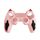 Per Sony PS5 Custodia protettiva in silicone per gamepad Flame (rosa)