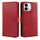 Per vivo iQOO Z9x 5G Custodia per telefono in pelle con fibbia a ribalta con texture di vitello (rosso) Per vivo iQOO Z9x 5G Custodia per telefono in pelle con fibbia a ribalta con texture di vitello (rosso)