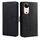Per vivo S19 Custodia per telefono in pelle con fibbia a ribalta e texture in vitello (nero)