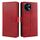 Per vivo Y28 4G Custodia per telefono in pelle con fibbia a ribalta e texture in vitello (rosso) Per vivo Y28 4G Custodia per telefono in pelle con fibbia a ribalta e texture in vitello (rosso)