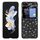 Per Samsung Galaxy Z Flip6 Custodia per telefono in TPU antiurto con polvere glitterata (nero) Per Samsung Galaxy Z Flip6 Custodia per telefono in TPU antiurto con polvere glitterata (nero)