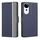 Per vivo S19 Pro Twill Texture Custodia in pelle con pulsanti laterali (blu) Per vivo S19 Pro Twill Texture Custodia in pelle con pulsanti laterali (blu)