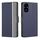Per Honor 200 Pro 5G Custodia in pelle con pulsanti laterali in twill texture (blu) Per Honor 200 Pro 5G Custodia in pelle con pulsanti laterali in twill texture (blu)