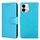 Per vivo iQOO Z9x 5G Custodia in pelle con texture di cristallo (blu cielo) Per vivo iQOO Z9x 5G Custodia in pelle con texture di cristallo (blu cielo)