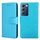Per vivo Y100 5G IDN Custodia in pelle con texture di cristallo (blu cielo) Per vivo Y100 5G IDN Custodia in pelle con texture di cristallo (blu cielo)