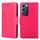 Per vivo Y100 5G IDN Custodia in pelle con texture di cristallo (rosso rosa) Per vivo Y100 5G IDN Custodia in pelle con texture di cristallo (rosso rosa)