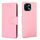 Per vivo Y28 4G Custodia in pelle con texture di cristallo (rosa)