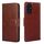Per Honor 200 5G Custodia in pelle con texture di cristallo (marrone)