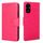 Per Honor 200 Pro 5G Custodia in pelle con texture di cristallo (rosso rosa) Per Honor 200 Pro 5G Custodia in pelle con texture di cristallo (rosso rosa)