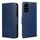 Per Honor 200 Pro 5G Custodia in pelle con texture di cristallo (blu reale) Per Honor 200 Pro 5G Custodia in pelle con texture di cristallo (blu reale)