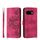 Per Google Pixel 9a Custodia in pelle con motivo a fiori in rilievo (rosso vino) Per Google Pixel 9a Custodia in pelle con motivo a fiori in rilievo (rosso vino)