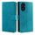 Custodia per telefono in pelle con fibbia a ribalta e texture in vitello per Honor 200 5G (azzurro chiaro) Custodia per telefono in pelle con fibbia a ribalta e texture in vitello per Honor 200 5G (azzurro chiaro)