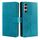 Per Sony Xperia 1 VI Custodia per telefono in pelle con fibbia a ribalta e texture in vitello (azzurro chiaro) Per Sony Xperia 1 VI Custodia per telefono in pelle con fibbia a ribalta e texture in vitello (azzurro chiaro)