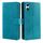 Per Sony Xperia 10 VI Custodia per telefono in pelle con fibbia a ribalta e texture in vitello (azzurro chiaro) Per Sony Xperia 10 VI Custodia per telefono in pelle con fibbia a ribalta e texture in vitello (azzurro chiaro)