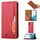 Per Samsung Galaxy S25 5G Custodia per telefono in pelle con texture Knead Skin Flip (rosso) Per Samsung Galaxy S25 5G Custodia per telefono in pelle con texture Knead Skin Flip (rosso)