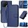 Per Honor X5b / X5b Plus Global YX0070 Custodia per telefono in pelle con fibbia in fibra di carbonio con cordino (blu reale) Per Honor X5b / X5b Plus Global YX0070 Custodia per telefono in pelle con fibbia in fibra di carbonio con cordino (blu reale)