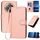 Per Honor X9c Global YX0070 Custodia in pelle con fibbia in fibra di carbonio con cordino (rosa) Per Honor X9c Global YX0070 Custodia in pelle con fibbia in fibra di carbonio con cordino (rosa)