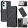 Per vivo Y19s Global Triangle Pattern Fibbia Custodia in pelle per telefono (nero) Per vivo Y19s Global Triangle Pattern Fibbia Custodia in pelle per telefono (nero)