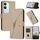 Per vivo Y19s Global Triangle Pattern Fibbia Custodia in pelle per telefono (oro) Per vivo Y19s Global Triangle Pattern Fibbia Custodia in pelle per telefono (oro)