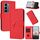 Per Infinix Hot 50 Pro+ 4G Custodia in pelle con fibbia a motivo triangolare (rosso) Per Infinix Hot 50 Pro+ 4G Custodia in pelle con fibbia a motivo triangolare (rosso)