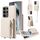 Per Samsung Galaxy S25 Ultra 5G Custodia a tracolla con cerniera in pelle per telefono cellulare (beige) Per Samsung Galaxy S25 Ultra 5G Custodia a tracolla con cerniera in pelle per telefono cellulare (beige)