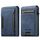 Suteni Denim Texture Key Press Automaticamente Pop Up Card Box (Blu)