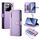 Per Xiaomi 15 Pro Nine Card-slot Zipper Wallet Bag Custodia in pelle per telefono (viola) Per Xiaomi 15 Pro Nine Card-slot Zipper Wallet Bag Custodia in pelle per telefono (viola)