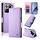 Per Xiaomi 15 Custodia per telefono in pelle smerigliata magnetica con fibbia laterale (viola) Per Xiaomi 15 Custodia per telefono in pelle smerigliata magnetica con fibbia laterale (viola)
