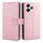 Per Redmi 13 4G Custodia per telefono in pelle con fibbia a ribalta con texture in vitello (oro rosa) Per Redmi 13 4G Custodia per telefono in pelle con fibbia a ribalta con texture in vitello (oro rosa)