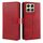 Per Xiaomi Mi 14T 5G Custodia in pelle con fibbia a ribalta con texture in vitello (rosso) Per Xiaomi Mi 14T 5G Custodia in pelle con fibbia a ribalta con texture in vitello (rosso)