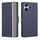 Per Redmi 13 4G Custodia in pelle con pulsanti laterali in twill texture (blu) Per Redmi 13 4G Custodia in pelle con pulsanti laterali in twill texture (blu)