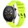 Per Amazfit 22mm Cinturino in silicone con fibbia nera punteggiata (verde lime) Per Amazfit 22mm Cinturino in silicone con fibbia nera punteggiata (verde lime)