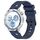 Per Huawei Watch 22mm Cinturino in silicone con fibbia nera punteggiata (blu navy) Per Huawei Watch 22mm Cinturino in silicone con fibbia nera punteggiata (blu navy)