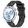 Per Huawei Watch 22mm Cinturino in silicone con fibbia nera punteggiata (due colori + nero) Per Huawei Watch 22mm Cinturino in silicone con fibbia nera punteggiata (due colori + nero)