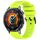 Per Huawei Watch 22mm Vertical Pattern Black Buckle Silicone Watch Band (verde lime) Per Huawei Watch 22mm Vertical Pattern Black Buckle Silicone Watch Band (verde lime)