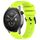 Per Amazfit Watch 22mm Vertical Pattern Black Buckle Silicone Watch Band (verde lime) Per Amazfit Watch 22mm Vertical Pattern Black Buckle Silicone Watch Band (verde lime)