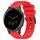 Per Garmin Watch 22mm Vertical Pattern Black Buckle Silicone Watch Band (due colori + rosso) Per Garmin Watch 22mm Vertical Pattern Black Buckle Silicone Watch Band (due colori + rosso)