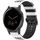 Per Garmin Watch 22mm Tre file fori Due colori cinturino in silicone (bianco + nero) Per Garmin Watch 22mm Tre file fori Due colori cinturino in silicone (bianco + nero)